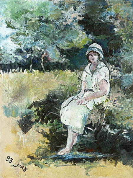 90X120 - Girl in the Woods- 10